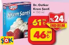 DR.OETKER KREM ŞANTİ 150 ML DR.OETKER KREM ŞANTİ 150 ML